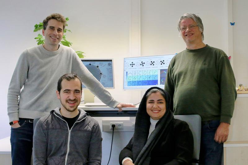 Von links nach rechts: Daniel de las Heras, Nico C.X. Stuhlmüller, Farzaneh Farrokhzad und Thomas Fischer