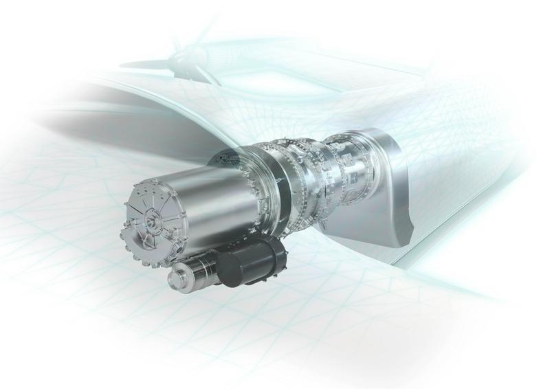 Beim hybridelektrischen Fliegen erzeugt eine Gasturbine elektrische Energie, mit der ein Zwischenbatteriespeicher geladen wird. Für den Antrieb bezieht das Flugzeug seine elektrische Energie aus diesem Speicher.