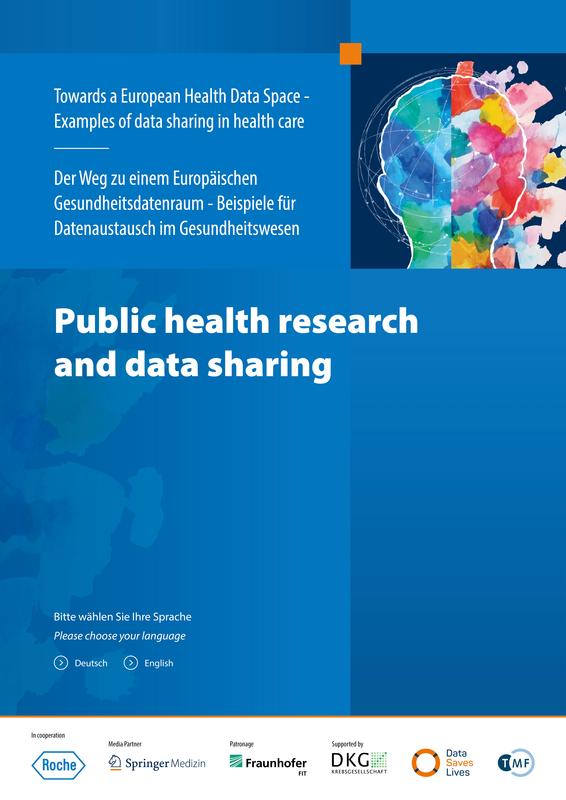 Cover printable eBook "Public Health and Data Sharing"