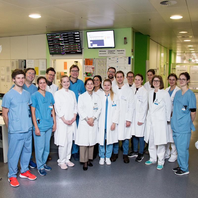 Nachwuchsmediziner der Jungen Gastroenterologie (JUGA) kamen am Universitätsklinikum Regensburg im Rahmen des Preceptorships zusammen. 