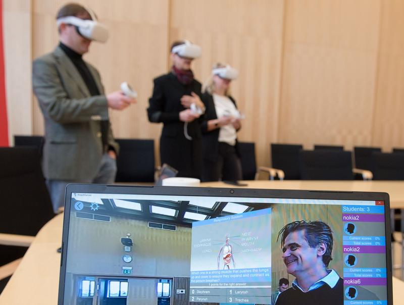 VR-Didaktik-Workshop am Zentrum für wissenschaftliche Weiterbildung der BTU Cottbus-Senftenberg.