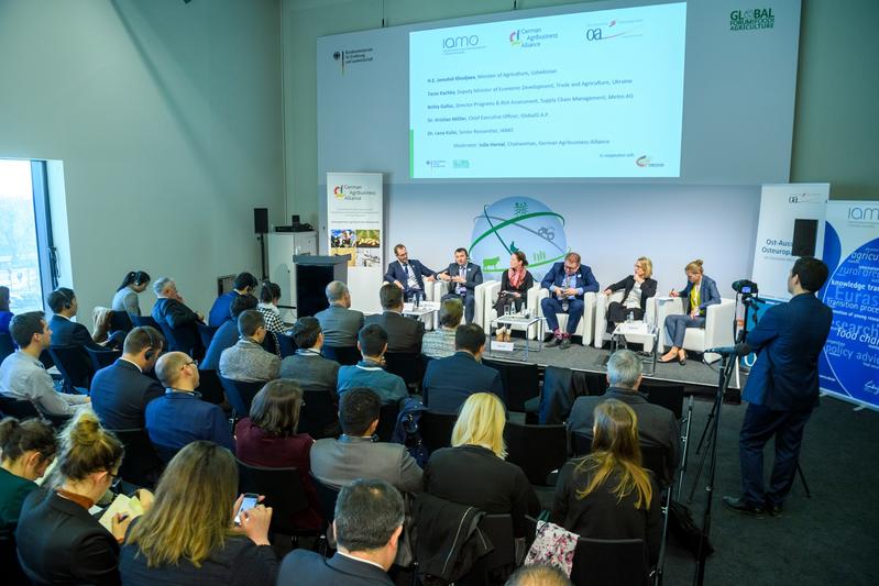 Podiumsdiskussion auf dem GFFA 2020 