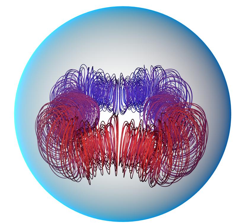 Sausage instability of the magnetic field in a neutron star.
