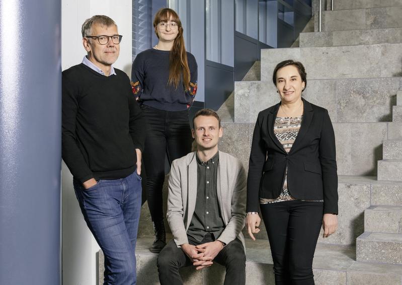 Innsbrucker AutorInnen der Studie (v. l.): Georg Dechant, Paola Chietera, Nico Wahl und Galina Apostolova