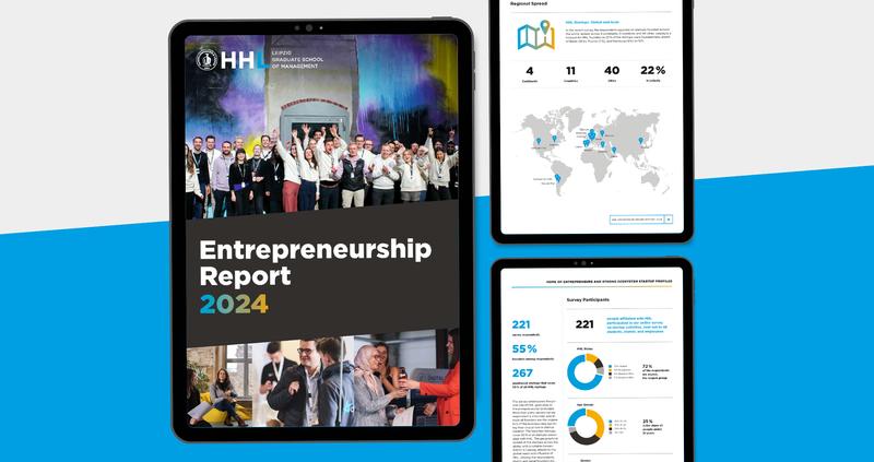 Blick in den Entrepreneurship Report 2024