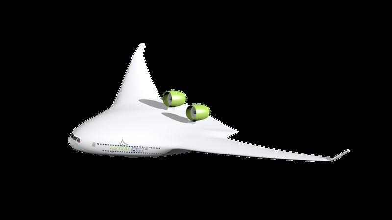 Konkretes Konzept: Dieses Design des Flugzeugs wurde im Rahmen des «ARTEM»-Projektes entwickelt. 
