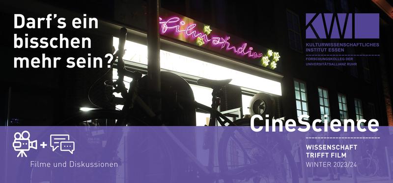 CineScience Flyer "Darf's ein bißchen mehr sein?"