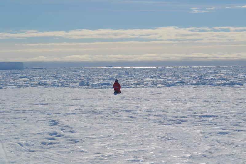 In der Antarktis lässt sich erforschen, welche Effekte Isolation und extreme Umweltbedingungen auf den Menschen haben © Charité | Alexander Stahn