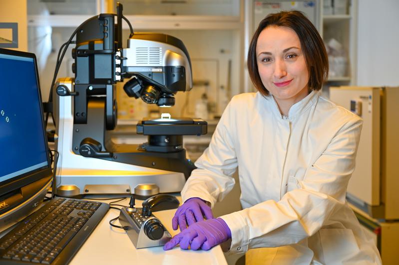 Dr. Larysa Baraban - Leiterin der HZDR-Abteilung Nano-Mikrosysteme für Biowissenschaften 