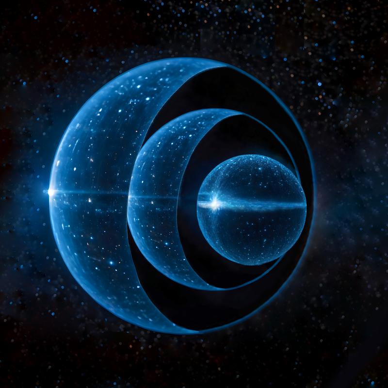 According to findings by physicists at Goethe University Frankfurt, a gravastar could look like a matryoshka doll. 