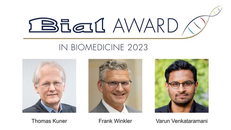 Die diesjährigen Preisträger des BIAL Award in Biomedicine. 