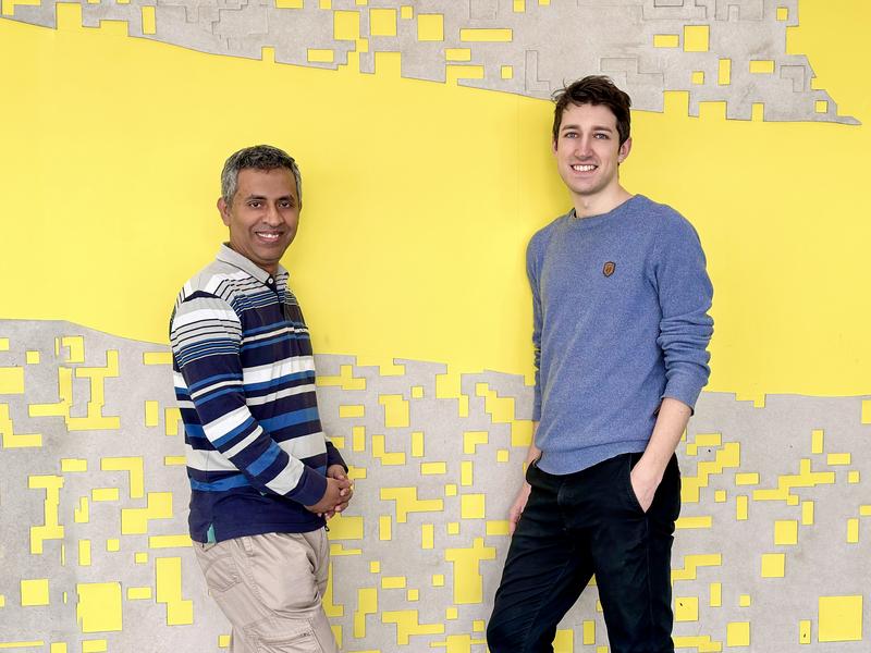 Krishnendu Chatterjee (left) and Valentin Hübner (right). Curiosity, elegant models, and new analytical techniques drive the research of the scientists at the Institute of Science and Technology Austria (ISTA)
