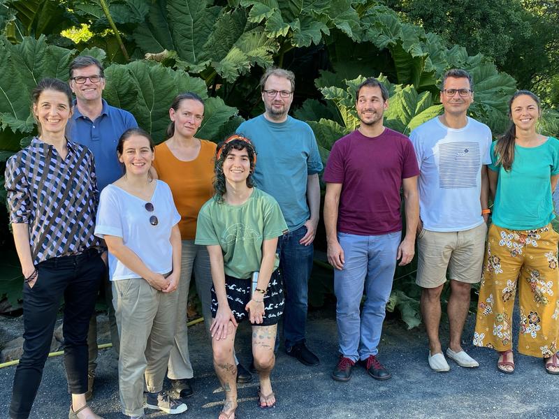 The sTradES working group during one of their meetings in Leipzig. 