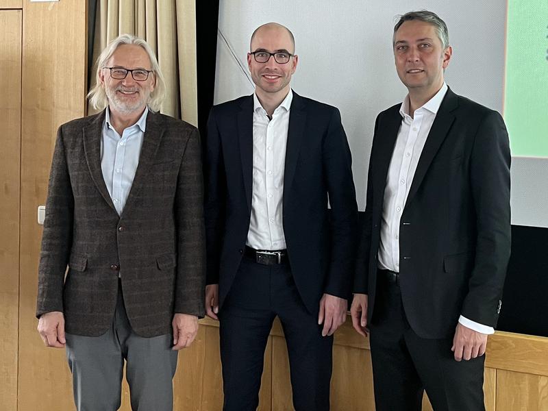Das neue Vorsitzteam der ÖWGP: Clemens Holzer, Robert Weidner und Sebastian Schlund (v.l.)  