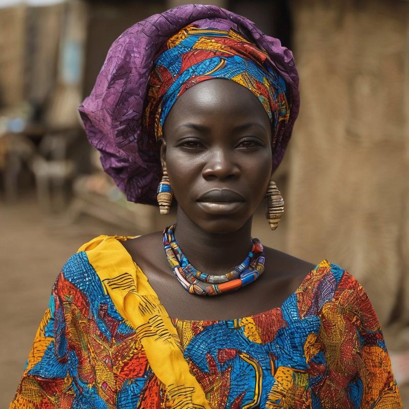 KI-Bilder wie dieses waren das Ergebnis von Utisi Mwendwa-Wavamunnos Projekt. Sie stellte u.a. fest, dass die KI bei der Aufforderung "Ostafrikanische Frau“ und "Westafrikanische Frau" kaum Unterschiede in der Kleidung generierte.