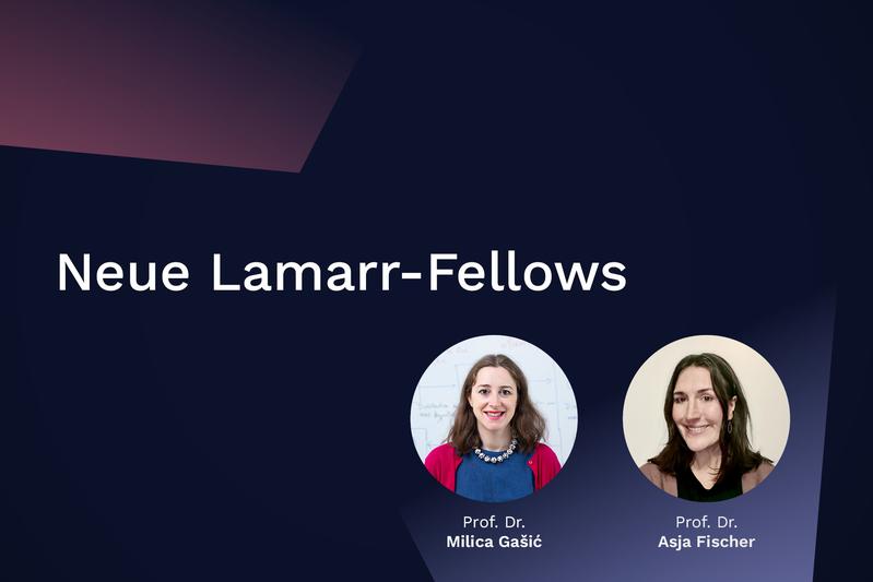 Prof. Dr. Asja Fischer von der Ruhr-Universität Bochum und Prof. Dr. Milica Gašić von der Heinrich-Heine Universität Düsseldorf sind in der dritten Auswahlrunde des „Lamarr Fellow Network Ramp Up“ als Lamarr-Fellows ausgezeichnet worden.