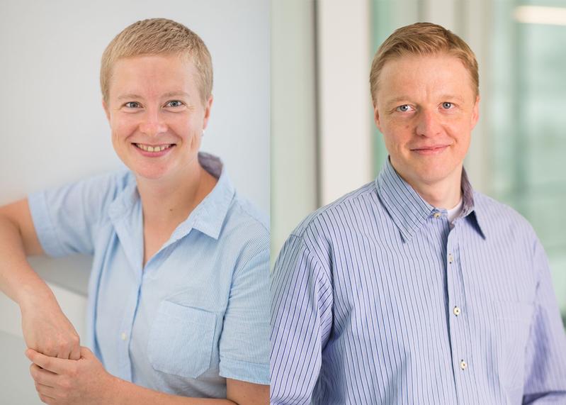 Corresponding authors: Dr. Maria Ermolaeva (Photo: FLI) and Dr. Holger Bierhoff (Photo: Nadine Grimm)