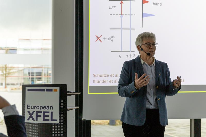 Vortrag der Physik-Nobelpreisträgerin Anne L'Huillier am European XFEL.