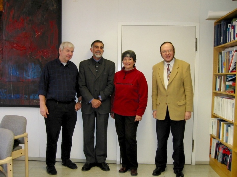 Prof. Dr. Lingelbach, Prof. Dr. Márquez, A. Bertoni, Prof. Dr. Dr. Hering (vlnr)