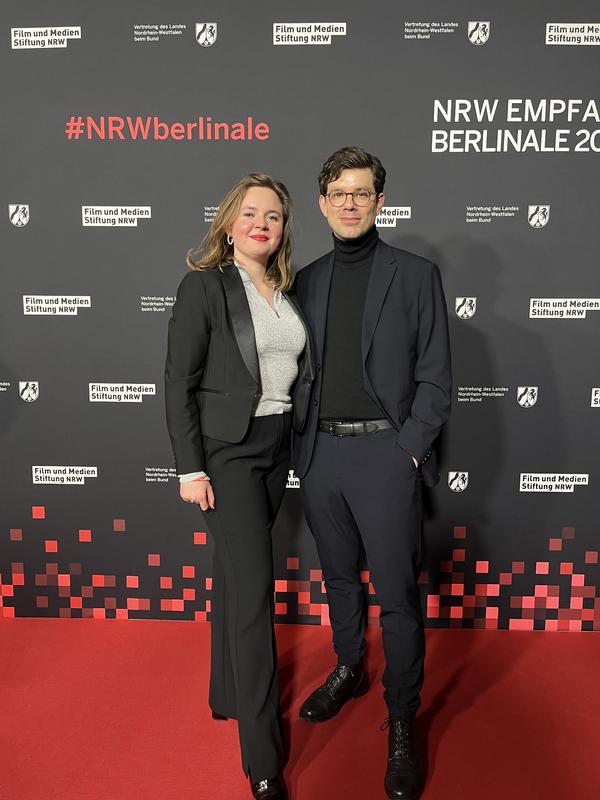 Lotte Ruf und Mark Lorei auf der Berlinale 2024.