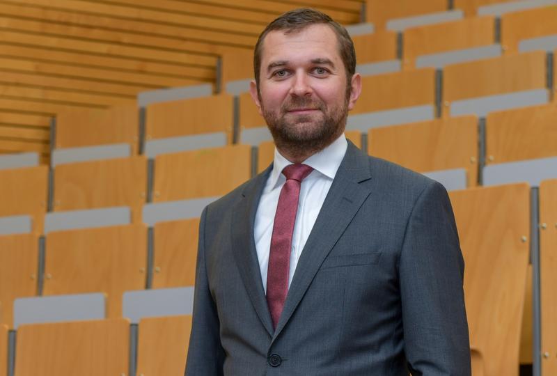 Der neue Kanzler der TU Ilmenau, Dr. Wolfgang Ramsteck
