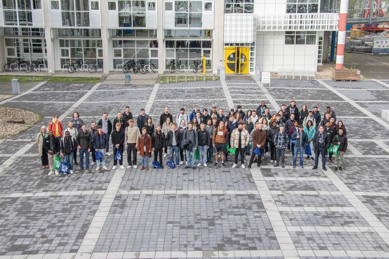 Die neuen Erstsemester-Studierenden der TH Bingen