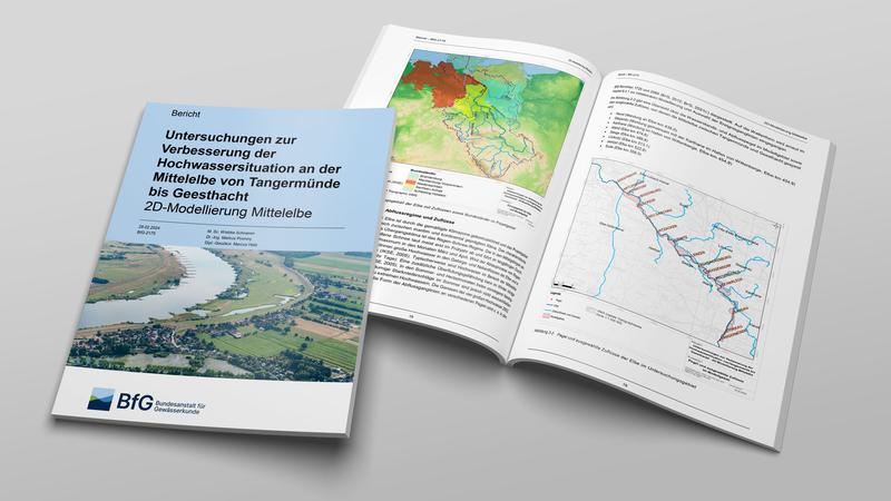 BfG-Bericht 2175 - Untersuchungen zur Verbesserung der Hochwassersituation an der Mittelelbe von Tangermünde bis Geesthacht 2D-Modellierung Mittelelbe