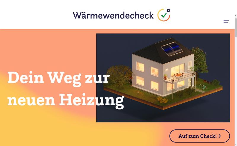 Informationen zum Heizungstausch: waermewendecheck.de