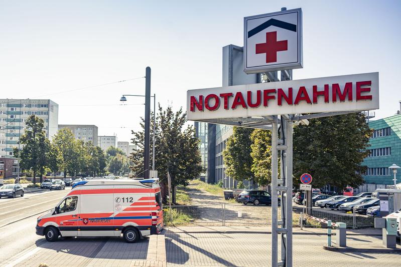 Zentrale Notaufnahme der Universitätsmedizin in Magdeburg