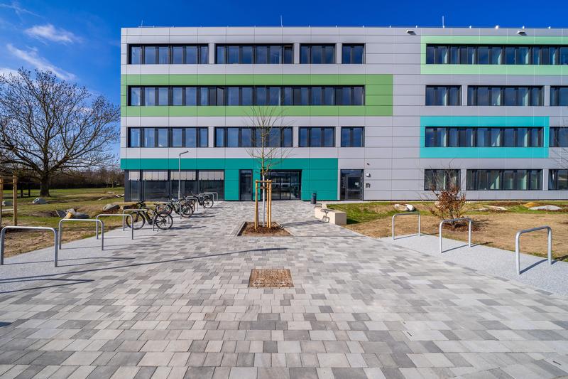 Das CAIDAS-Gebäude auf dem Campus Nord der Universität Würzburg.