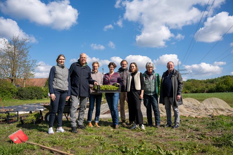 Die Projektbeteiligten des "Feldversuch". 