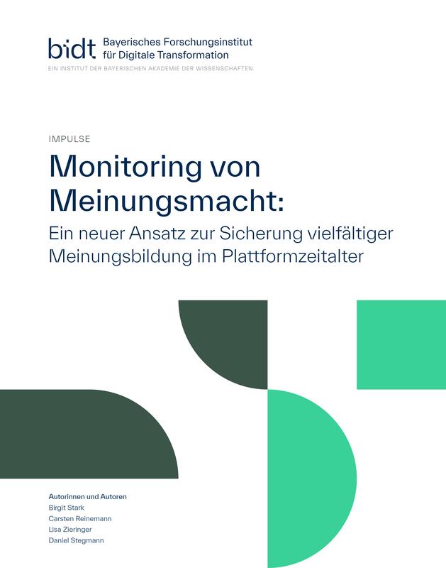 Cover bidt Impuls „Monitoring von Meinungsmacht“