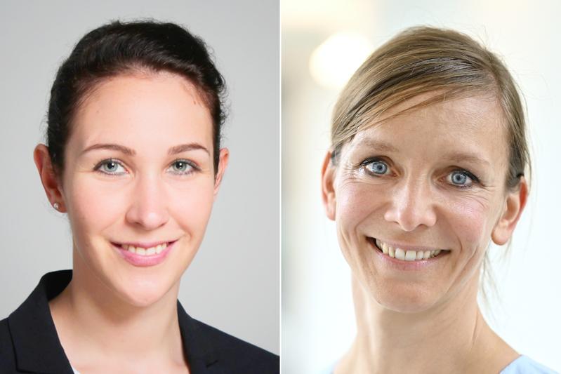 Dr. Celina Cornelius (li.) und Dr. Teresa Deffner