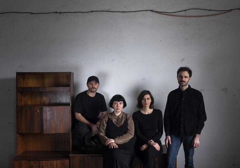 Vasil Vladimirov, Krasimira Butseva, Lilia Topouzova and Julian Chehirian, „The Neighbours“ collective.