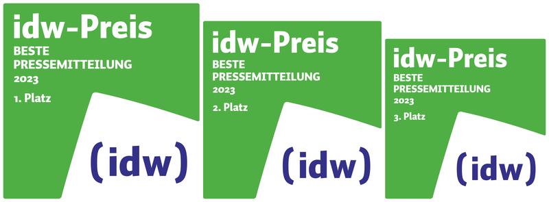 Mit dem idw-Preis für Wissenschaftskommunikation werden die besten Pressemitteilungen des Jahres ausgezeichnet.