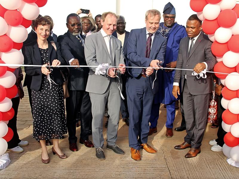 Official opening of the biomass laboratory at the University of Lomé