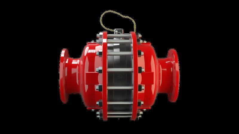 Flammendurchschlagsicherung (Detonationsrohrsicherung), bis max. Anschlussnennweite DN1000 (Flammenfilterdurchmesser 2000 mm), für Wasserstoff (IIC) bis max. DN250 