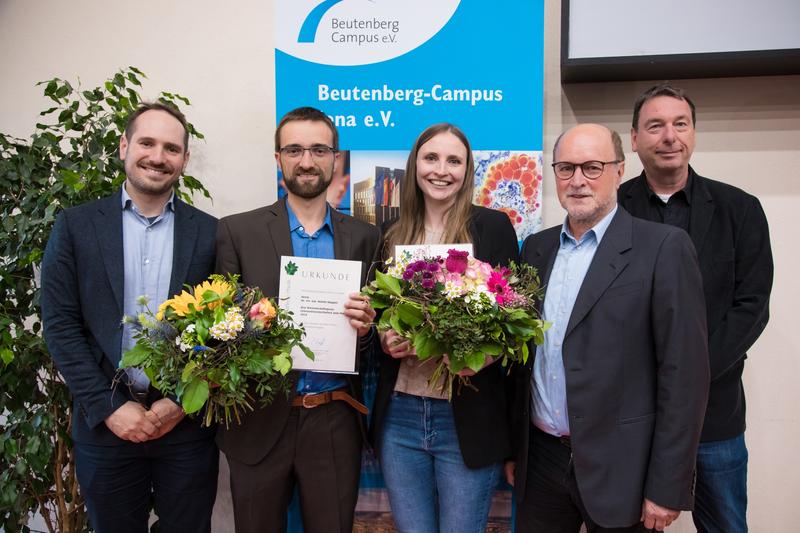 Preisverleihung Wissenschaftspreis „Lebenswissenschaften und Physik“ des Beutenberg-Campus Jena. 