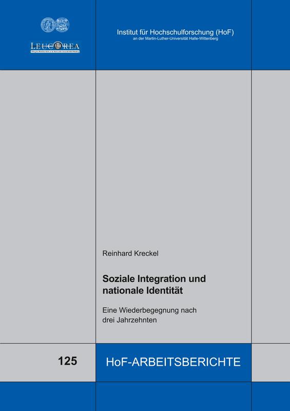 Kreckel: Soziale Integration und nationale Identität