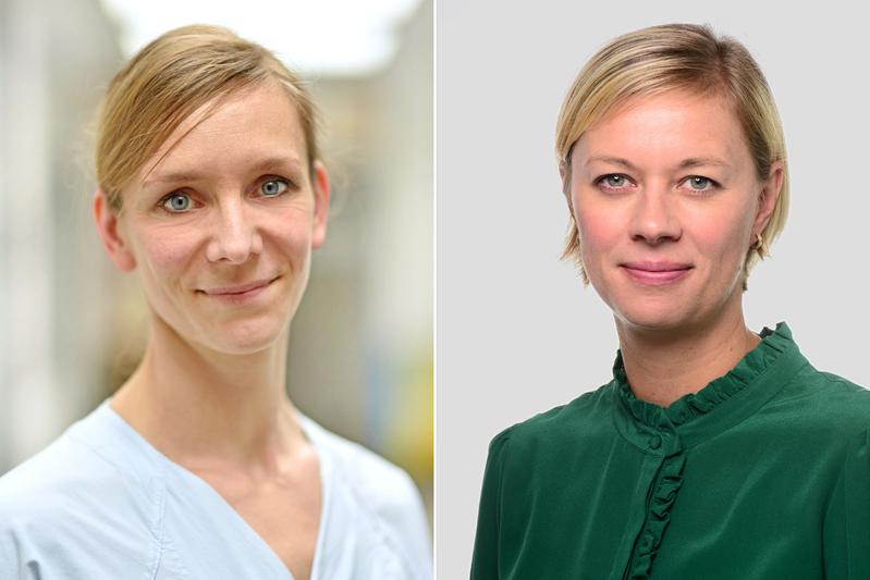 Dr. Teresa Deffner und Professorin Dagmar Arndt