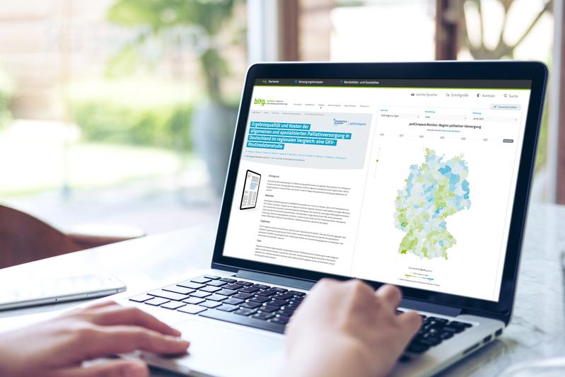 Ein jetzt veröffentlichtes Datenportal zeigt regionale Unterschiede in der Hospiz- und Palliativbehandlung.