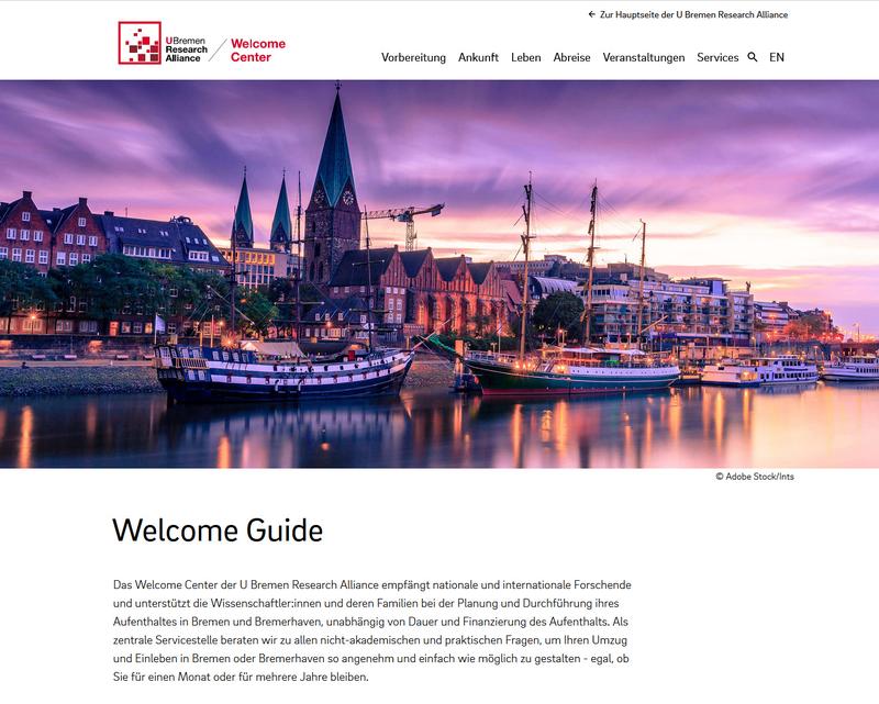 Welcome Guide U Bremen Research Alliance