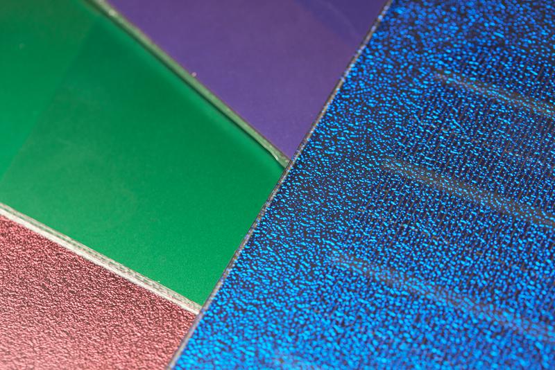 The innovative solar panels can be manufactured in various colors.