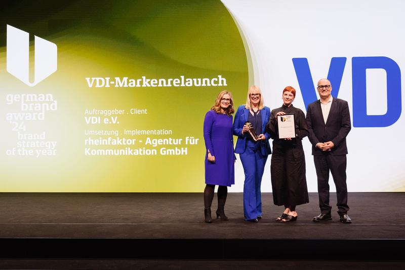 VDI gewinnt für seinen Markenrelaunch den German Brand Award 2024. Foto: Anna Tiessen