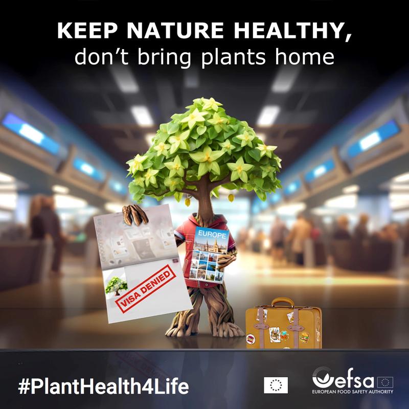 Bild der EFSA-Kampagne #PlantHealth4Life.