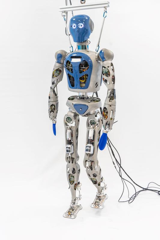 Der humanoide Roboter "RH5" wurde am DFKI Robotics Innovation Center entwickelt.