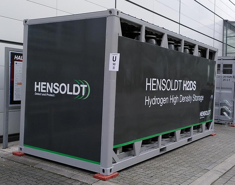 Hensoldt Wasserstoffcontainer