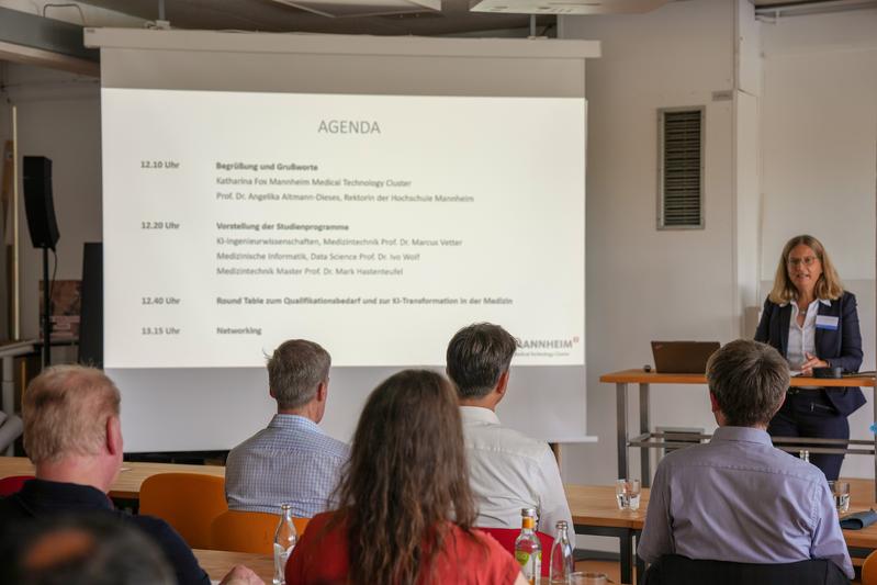 Round Table KI in der Medizin, Hochschule Mannheim