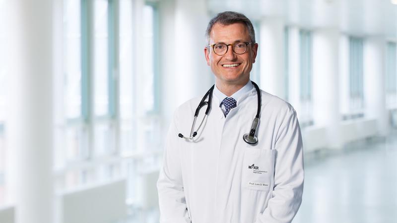 Professor Dr. Lars Maier, Direktor der Klinik und Poliklinik für Innere Medizin II des UKR.