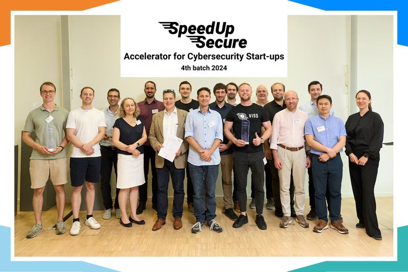 Sieben innovative Gründungsvorhaben im Bereich Cybersecurity absolvierten erfolgreich das Accelerator-Programm „SpeedUpSecure“. 